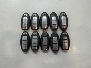 Lot of 10 Nissan Keyless Entry Remote Fob MIXED FCC IDS MIXED PART