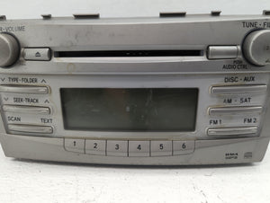 2010-2011 Toyota Camry Radio AM FM Cd Player Receiver Replacement P/N:86120-06480 Fits 2010 2011 OEM Used Auto Parts