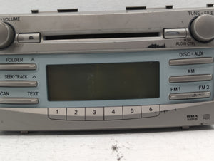 2007-2009 Toyota Camry Radio AM FM Cd Player Receiver Replacement P/N:86120-06180 Fits 2007 2008 2009 OEM Used Auto Parts