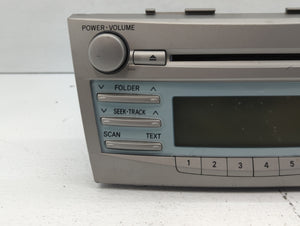 2007-2009 Toyota Camry Radio AM FM Cd Player Receiver Replacement P/N:86120-06181 Fits 2007 2008 2009 OEM Used Auto Parts