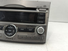 2010-2012 Subaru Legacy Radio AM FM Cd Player Receiver Replacement P/N:86201J64A Fits 2010 2011 2012 OEM Used Auto Parts