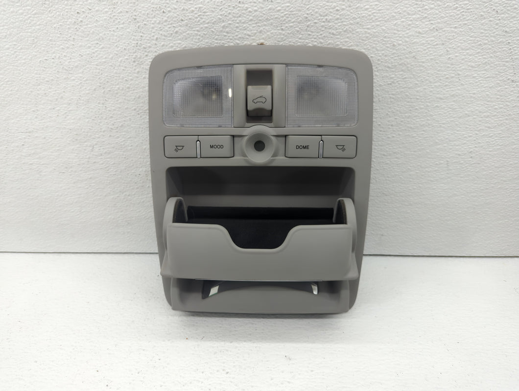 2008 Hyundai Veracruz Overhead Roof Console Grey