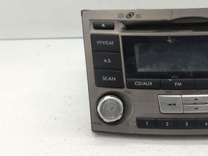 2012-2014 Subaru Legacy Radio AM FM Cd Player Receiver Replacement P/N:86201AJ61A Fits 2012 2013 2014 OEM Used Auto Parts