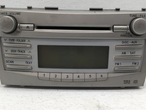 2007-2009 Toyota Camry Radio AM FM Cd Player Receiver Replacement P/N:86120-06480 Fits 2007 2008 2009 OEM Used Auto Parts