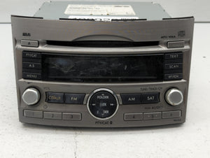 2010-2012 Subaru Legacy Radio AM FM Cd Player Receiver Replacement P/N:86201AJ6A Fits 2010 2011 2012 OEM Used Auto Parts