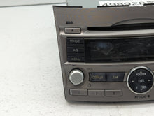 2010-2012 Subaru Legacy Radio AM FM Cd Player Receiver Replacement P/N:86201AJ6A Fits 2010 2011 2012 OEM Used Auto Parts