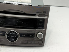 2010-2012 Subaru Legacy Radio AM FM Cd Player Receiver Replacement P/N:86201AJ6A Fits 2010 2011 2012 OEM Used Auto Parts