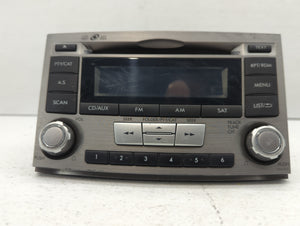 2012-2014 Subaru Legacy Radio AM FM Cd Player Receiver Replacement P/N:86201AJ61A Fits 2012 2013 2014 OEM Used Auto Parts