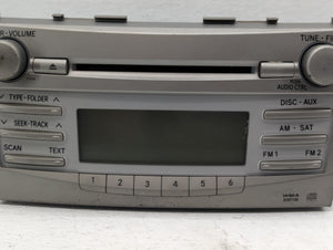 2010-2011 Toyota Camry Radio AM FM Cd Player Receiver Replacement P/N:86120-06480 Fits 2010 2011 OEM Used Auto Parts