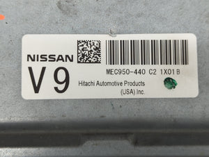 2011-2012 Nissan Sentra PCM Engine Computer ECU ECM PCU OEM P/N:MEC950-480 C2 Fits 2011 2012 OEM Used Auto Parts
