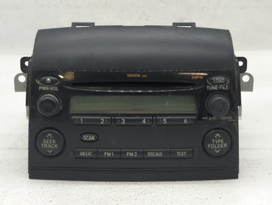 2006-2007 Toyota Sienna Radio AM FM Cd Player Receiver Replacement P/N:86120-AE053 86120-AE050 Fits 2006 2007 OEM Used Auto Parts