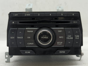 2011-2012 Hyundai Genesis Radio AM FM Cd Player Receiver Replacement P/N:96180-2M115VM5 96180-3M630JC Fits 2011 2012 OEM Used Auto Parts