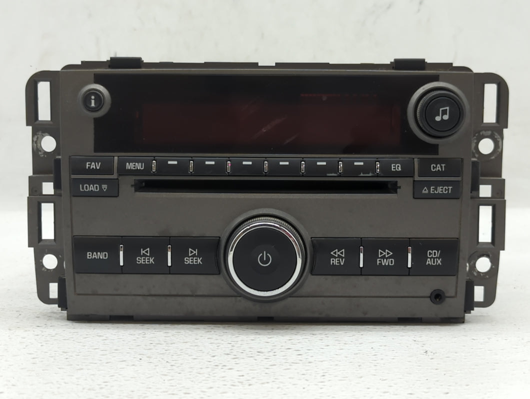 2008 Saturn Vue Radio AM FM Cd Player Receiver Replacement P/N:25866725 25920408 Fits OEM Used Auto Parts