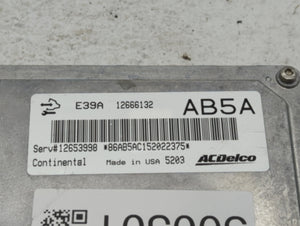 2013-2016 Buick Regal PCM Engine Computer ECU ECM PCU OEM P/N:12653998 12666132 Fits 2013 2014 2015 2016 OEM Used Auto Parts