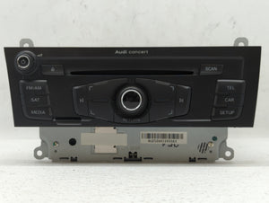 2010-2012 Audi A4 Radio AM FM Cd Player Receiver Replacement P/N:8T1 035 186 R Fits 2010 2011 2012 2013 2014 2015 2016 2017 OEM Used Auto Parts