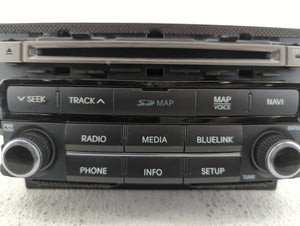 2015-2017 Hyundai Azera Radio AM FM Cd Player Receiver Replacement P/N:96560-3V532VD4 Fits 2015 2016 2017 OEM Used Auto Parts