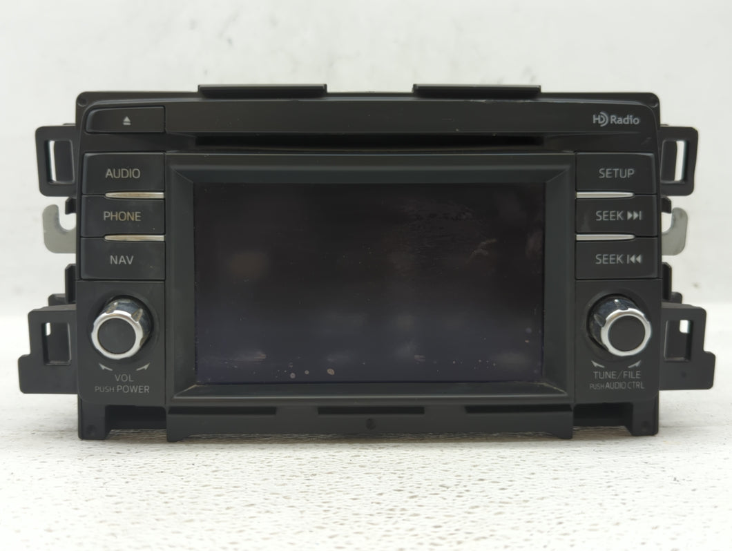 2014-2015 Mazda 6 Radio AM FM Cd Player Receiver Replacement P/N:GJS1 66 DV0B Fits 2014 2015 OEM Used Auto Parts