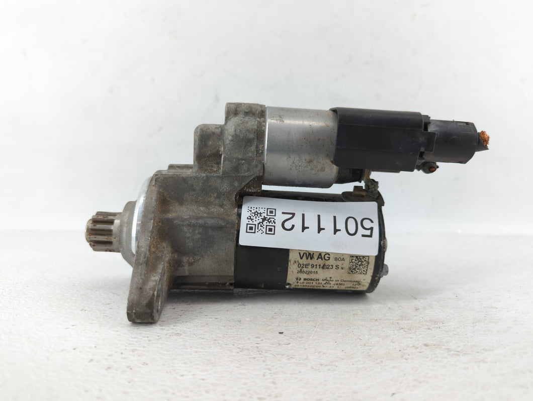 2019 Volkswagen Golf Car Starter Motor Solenoid OEM P/N:02E 911 023 S Fits 2011 2012 2013 2014 2015 2016 2017 2018 OEM Used Auto Parts