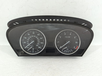 2008-2010 Bmw 550i Instrument Cluster Speedometer Gauges P/N:9 177 253 9 194 883 Fits 2008 2009 2010 OEM Used Auto Parts