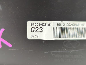 2016-2017 Hyundai Tucson Instrument Cluster Speedometer Gauges P/N:94011-2V331 94001-D3180 Fits 2016 2017 OEM Used Auto Parts