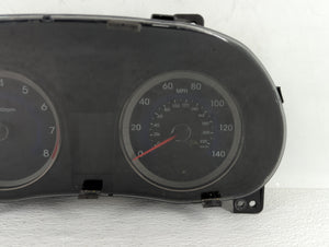 2012-2014 Hyundai Accent Instrument Cluster Speedometer Gauges P/N:94001-1R015 94001-1R000 Fits 2012 2013 2014 OEM Used Auto Parts