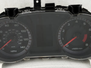 2008-2009 Mitsubishi Outlander Instrument Cluster Speedometer Gauges P/N:8100A113A Fits 2008 2009 OEM Used Auto Parts