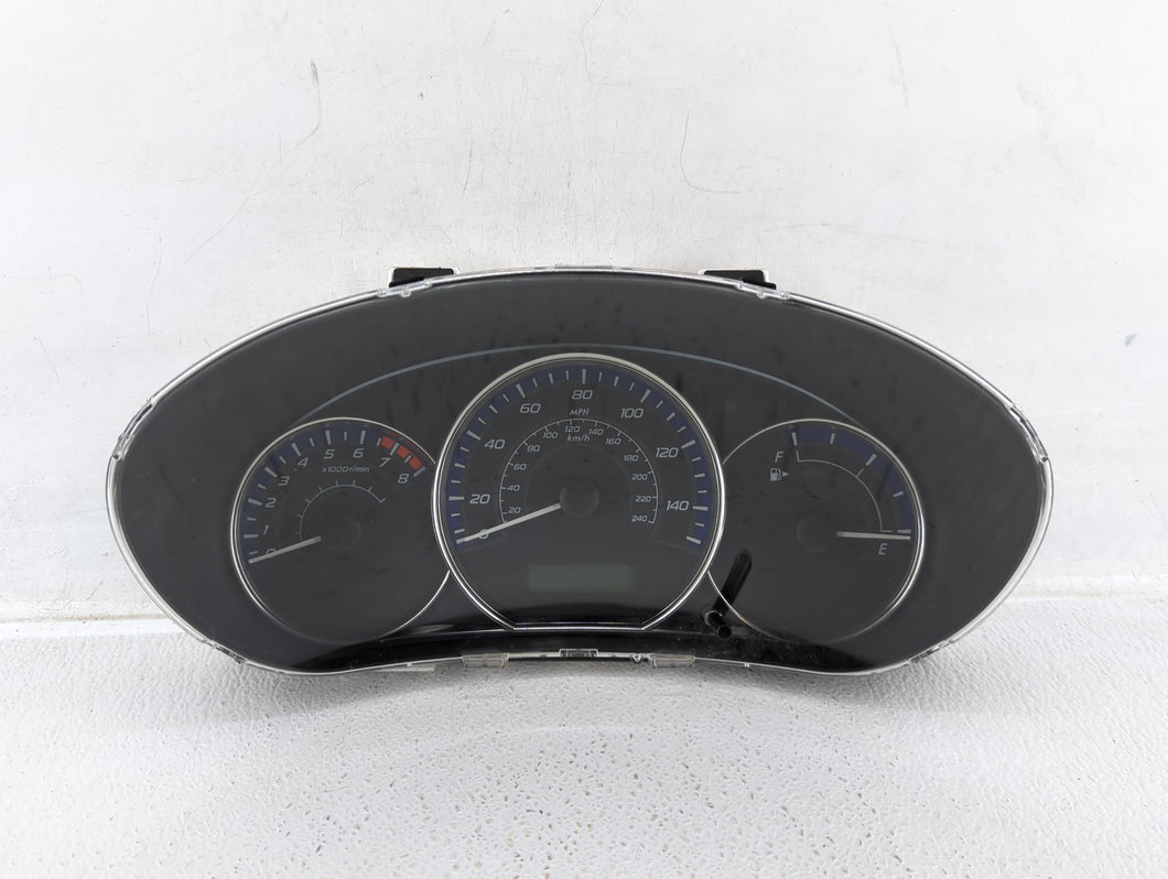 2010 Subaru Forester Instrument Cluster Speedometer Gauges P/N:85002SC190 Fits OEM Used Auto Parts