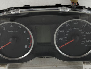 2014 Subaru Forester Instrument Cluster Speedometer Gauges P/N:85002SG030 Fits OEM Used Auto Parts