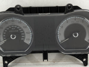 2010 Jaguar Xf Instrument Cluster Speedometer Gauges P/N:9X23-10849-ND Fits OEM Used Auto Parts