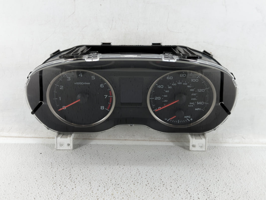 2016 Subaru Impreza Instrument Cluster Speedometer Gauges P/N:85004FJ160 Fits OEM Used Auto Parts