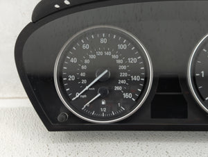 2007-2011 Bmw X5 Instrument Cluster Speedometer Gauges P/N:479038792 Fits 2007 2008 2009 2010 2011 OEM Used Auto Parts