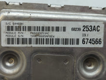 2015 Dodge Journey PCM Engine Computer ECU ECM PCU OEM P/N:P68239253AC P05150923AB Fits OEM Used Auto Parts