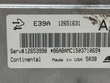 2013-2016 Chevrolet Traverse PCM Engine Computer ECU ECM PCU OEM P/N:12653998 12651631 Fits 2013 2014 2015 2016 OEM Used Auto Parts