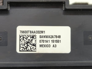 2019-2021 Honda Civic Climate Control Module Temperature AC/Heater Replacement P/N:79600TBAA332M1 Fits 2019 2020 2021 OEM Used Auto Parts