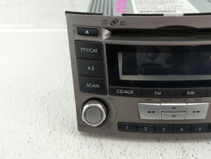 2012-2014 Subaru Legacy Radio AM FM Cd Player Receiver Replacement P/N:86201AJ61A Fits 2012 2013 2014 OEM Used Auto Parts