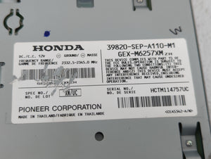 2006-2008 Acura Tl Radio AM FM Cd Player Receiver Replacement P/N:39820-SEP-A110-M1 Fits 2006 2007 2008 OEM Used Auto Parts