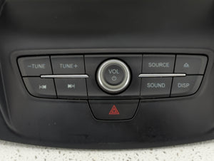 2017-2019 Ford Escape Radio Control Panel