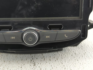 2018-2019 Chevrolet Trax Radio AM FM Cd Player Receiver Replacement P/N:84610605 84371468 Fits 2018 2019 OEM Used Auto Parts