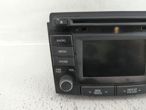 2014 Hyundai Sonata Radio AM FM Cd Player Receiver Replacement P/N:96180-3Q8004X Fits OEM Used Auto Parts