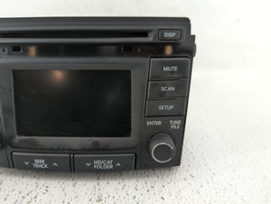 2014 Hyundai Sonata Radio AM FM Cd Player Receiver Replacement P/N:96180-3Q8004X Fits OEM Used Auto Parts