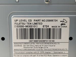 2008 Saturn Vue Radio AM FM Cd Player Receiver Replacement P/N:25866724 20790697 Fits OEM Used Auto Parts