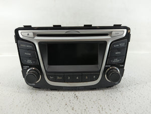 2014 Hyundai Accent Radio AM FM Cd Player Receiver Replacement P/N:96170-1R151GU Fits OEM Used Auto Parts