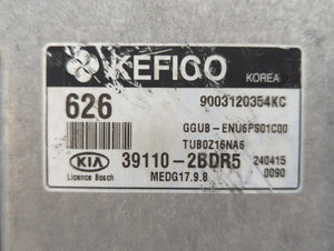 2014-2015 Kia Rio PCM Engine Computer ECU ECM PCU OEM P/N:39110-2BDR5 Fits 2014 2015 OEM Used Auto Parts