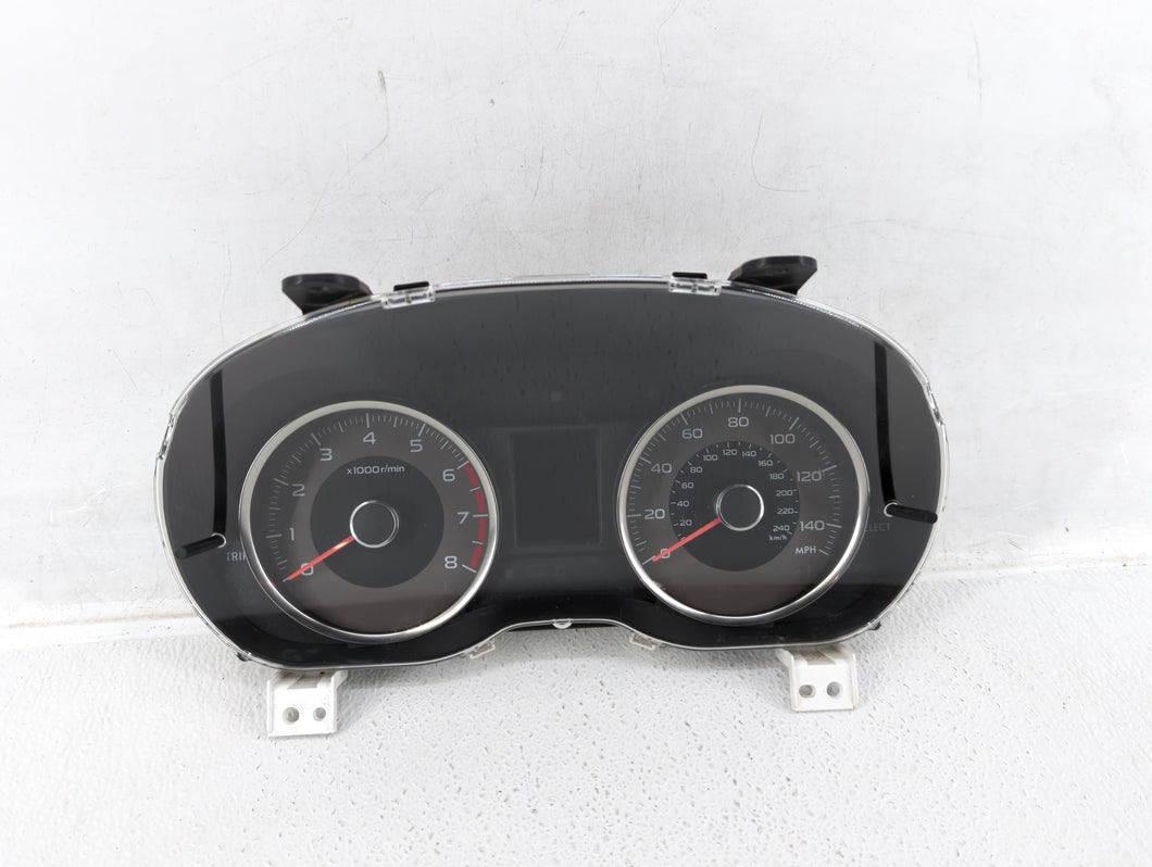 2014 Subaru Forester Instrument Cluster Speedometer Gauges P/N:85003SG460 Fits OEM Used Auto Parts