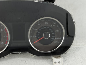 2014 Subaru Forester Instrument Cluster Speedometer Gauges P/N:85003SG460 Fits OEM Used Auto Parts