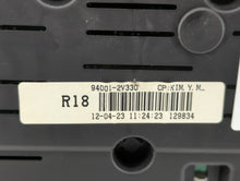 2012-2015 Hyundai Veloster Instrument Cluster Speedometer Gauges P/N:94011-2V330PD5 94001-2V330 Fits 2012 2013 2014 2015 OEM Used Auto Parts