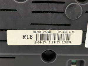 2012-2015 Hyundai Veloster Instrument Cluster Speedometer Gauges P/N:94011-2V330PD5 94001-2V330 Fits 2012 2013 2014 2015 OEM Used Auto Parts