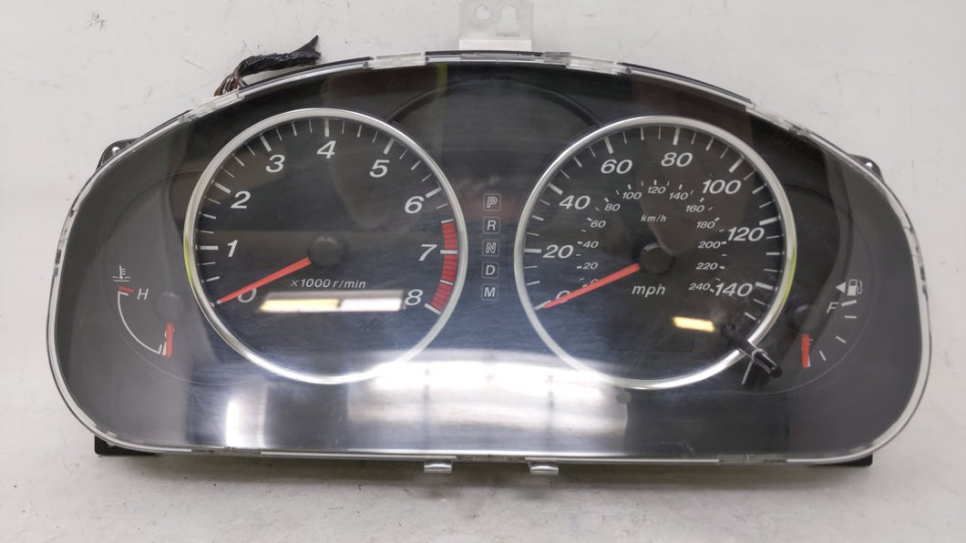 2008 Mazda 6 Instrument Cluster Speedometer Gauges P/N:GAS6-A Fits OEM Used Auto Parts - Oemusedautoparts1.com