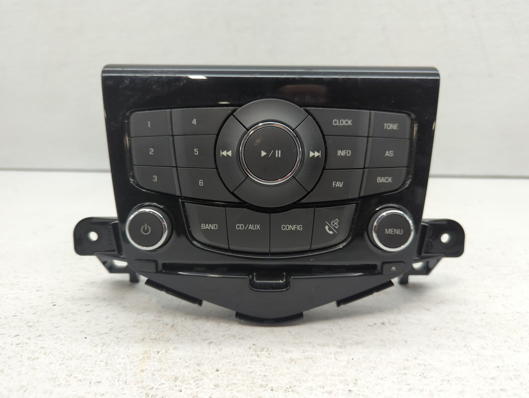 2011 Chevrolet Cruze Radio Control Panel