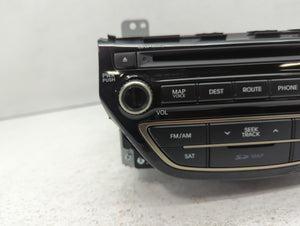 2014-2015 Hyundai Genesis Radio AM FM Cd Player Receiver Replacement P/N:96560-2M550YHG Fits 2014 2015 OEM Used Auto Parts